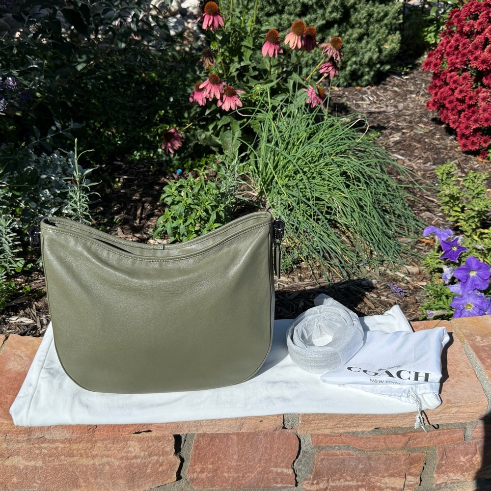 Coach Soft Tabby Hobo - green